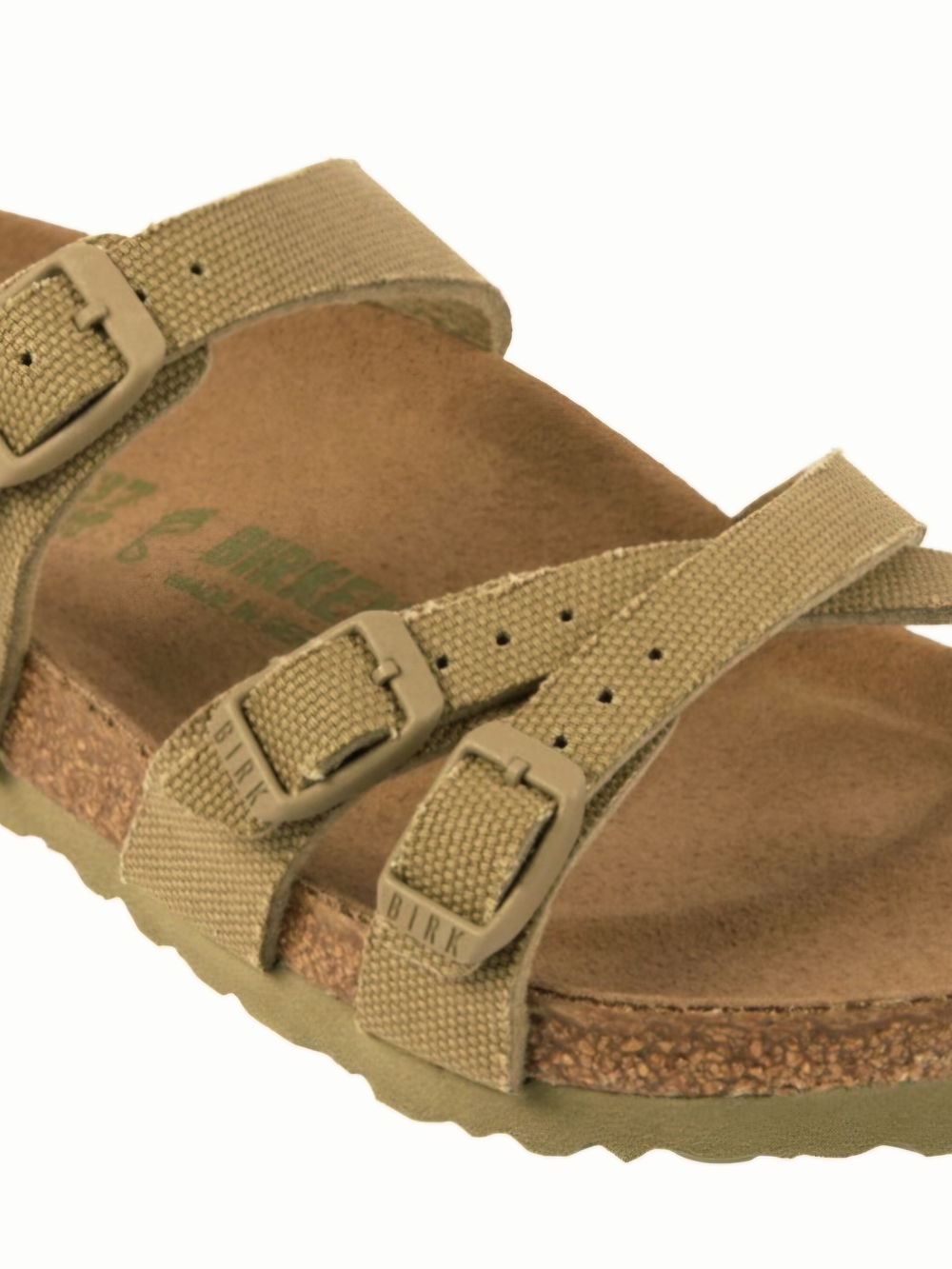 Birkenstock Khaki Franca Sandals - Picture 6 of 6